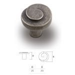 Ιταλικό Πομολάκι Κασσίτερο Φ30