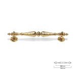 Ιταλική Λαβή Εξώπορτας σε Χρυσο - Image 2