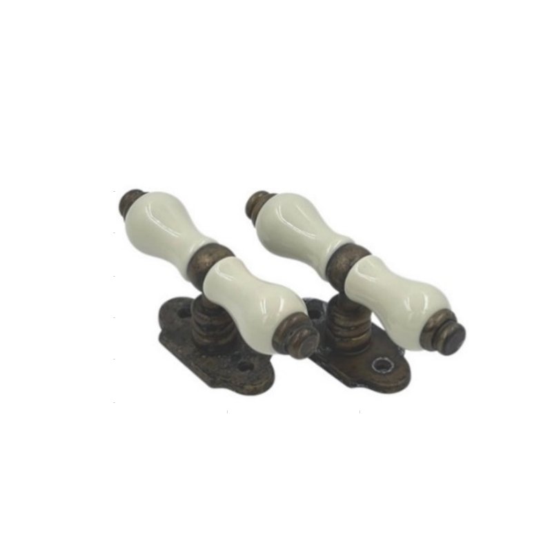 010 linea cali madeli 2-6-24 Ιταλικό Γρυλόχερο Αντικέ με Πορσελάνη Κρεμ - Image 1