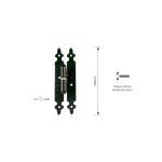 Μεσαιο Μάσκουλο Μαύρο Ζωγομετάλ 0179