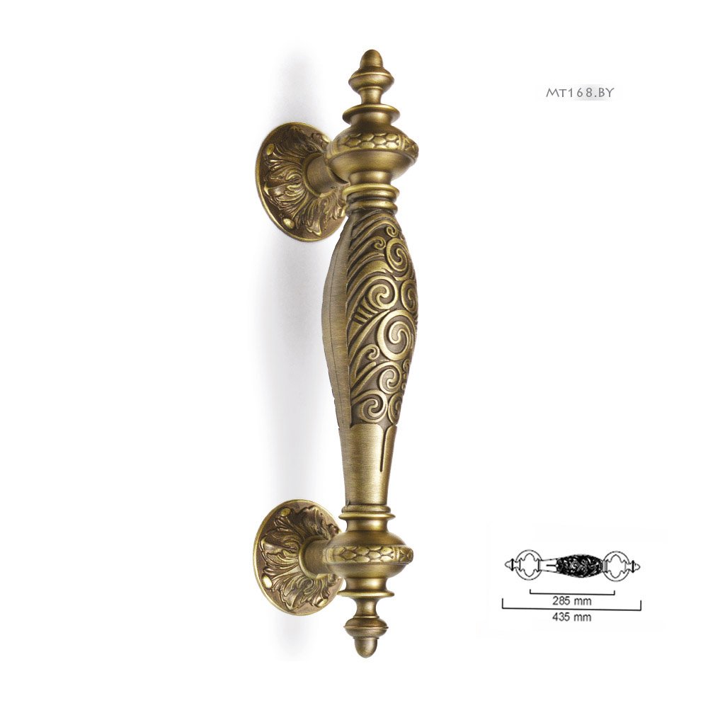 015 zermat 31-5-2019 Εξαιρετική Ιταλική λαβή εξώπορτας - Image 1