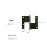 Μάσκουλο Μαύρο Ζωγομετάλ τύπου Νάξου