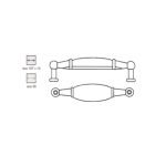 Ιταλική Λαβή με Πορσελάνη - Image 2