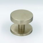 Μπουλ Εξώπορτας Ινοξ Στρογγυλό