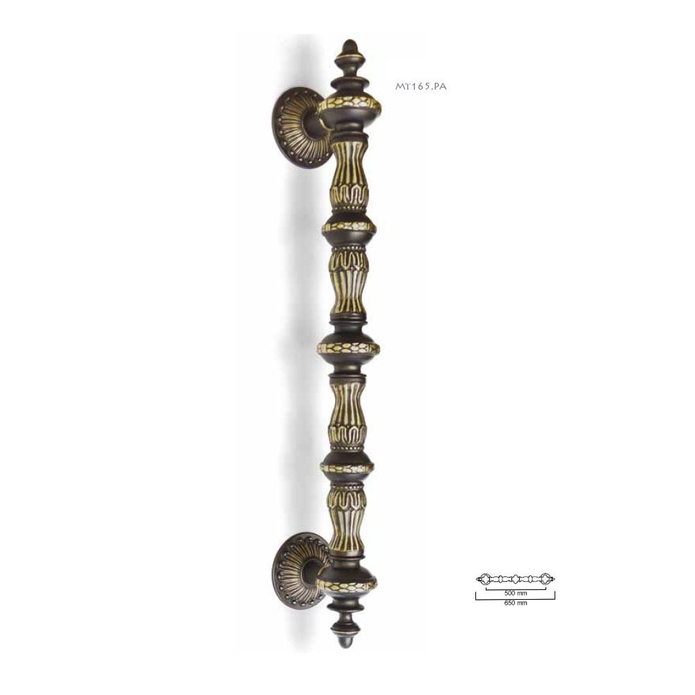 025 zermat 9-6-2019 Εξαιρετική Ιταλική λαβή εξώπορτας - Image 1