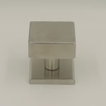 Μπουλ Εξώπορτας Ινοξ Τετράγωνο