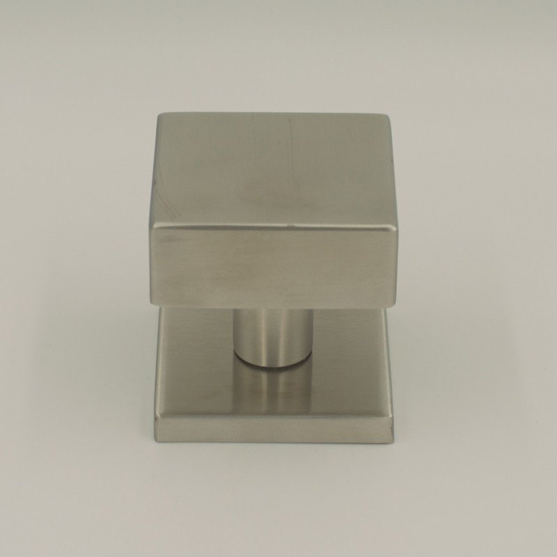 025a casa mandeli 9-6-24 Μπουλ Εξώπορτας Ινοξ Τετράγωνο - Image 1