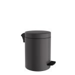 Χαρτοδοχείο 3 Lit, Soft Close – Matt Anthracite, Pam & Co, Ø18 x H25 (cm), 03-601-113