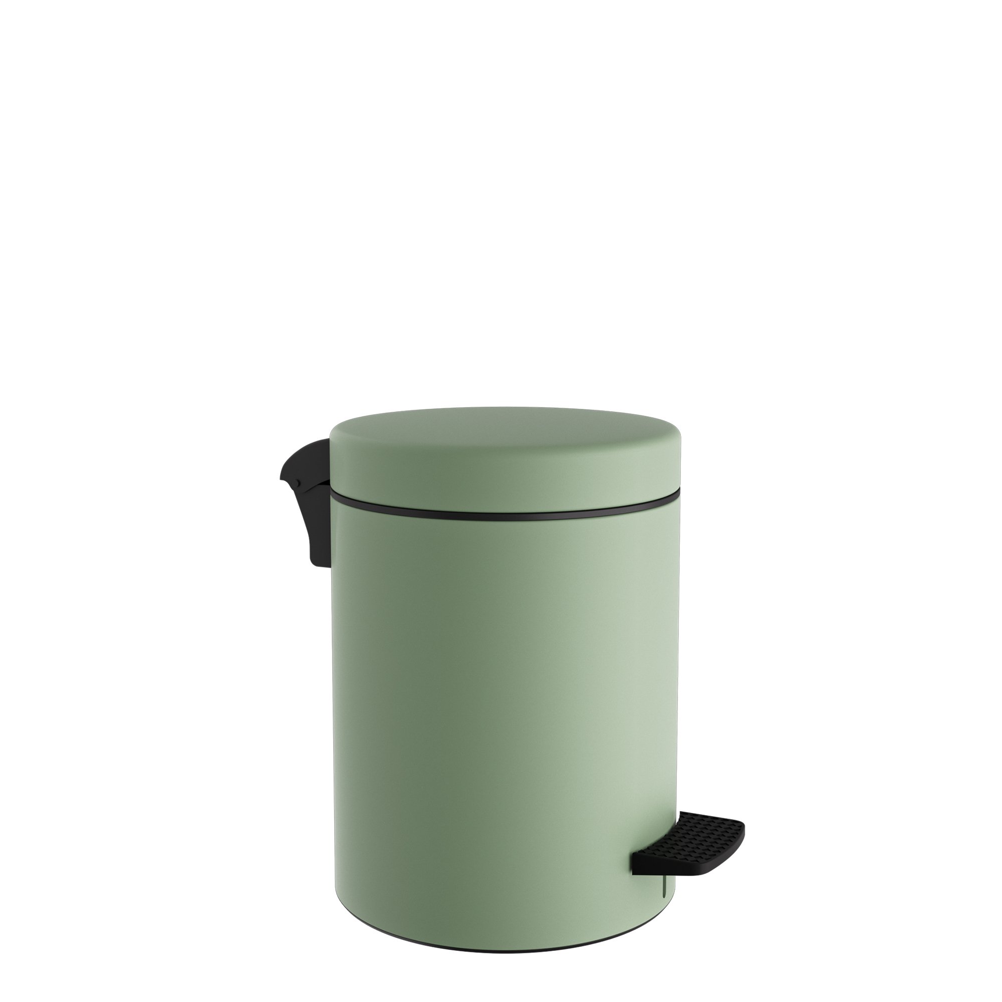 03-601-903 Χαρτοδοχείο 3 Lit, Soft Close – Matt Mint, Pam & Co, Ø18 x H25 (cm), 03-601-903 - Image 1