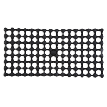 Αντιολισθητικό ταπέτο GOLF Μαύρο