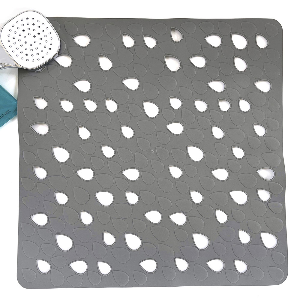 0334555dc5-423e-fff8-da17-018df9e4efb6 Αντιολισθητικό ταπέτο DROPS Γκρι - Image 1