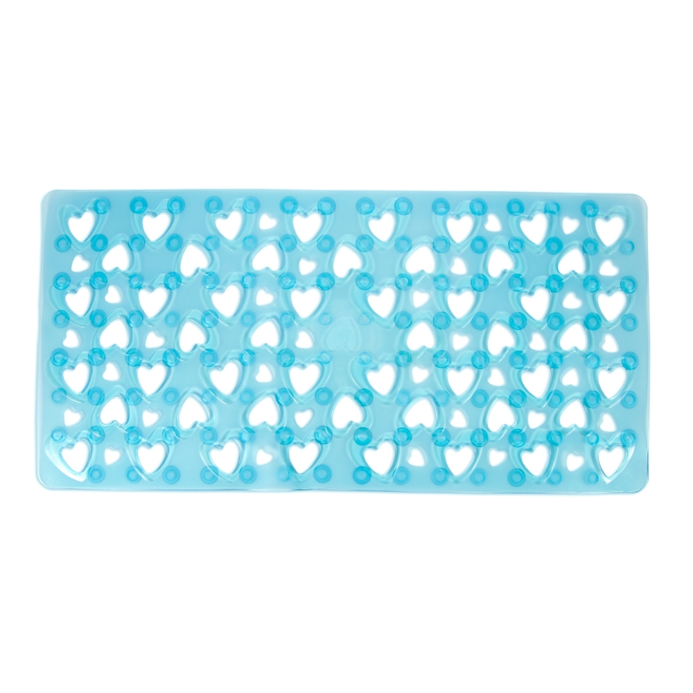 033897aea8-7d54-cf1d-326f-018df9e4cc39 Αντιολισθητικό ταπέτο HEARTS Τυρκουάζ - Image 1