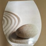 Κάλυμμα λεκάνης polyresin 36x43 cm