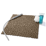 Αντιολισθητικό ταπέτο 3D STONES Taupe