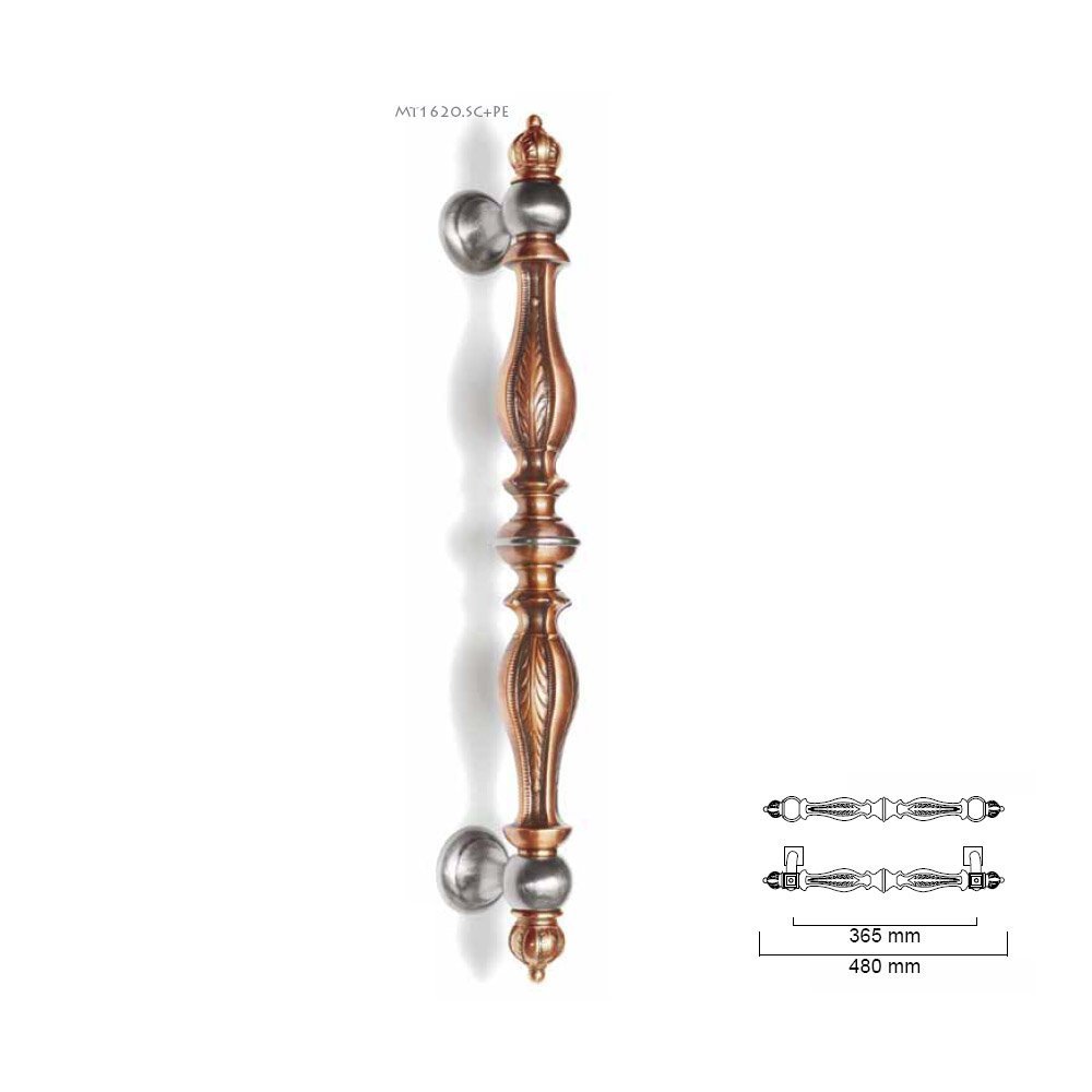 038 zermat 23-6-2019 Εξαιρετική Ιταλική λαβή εξώπορτας - Image 1