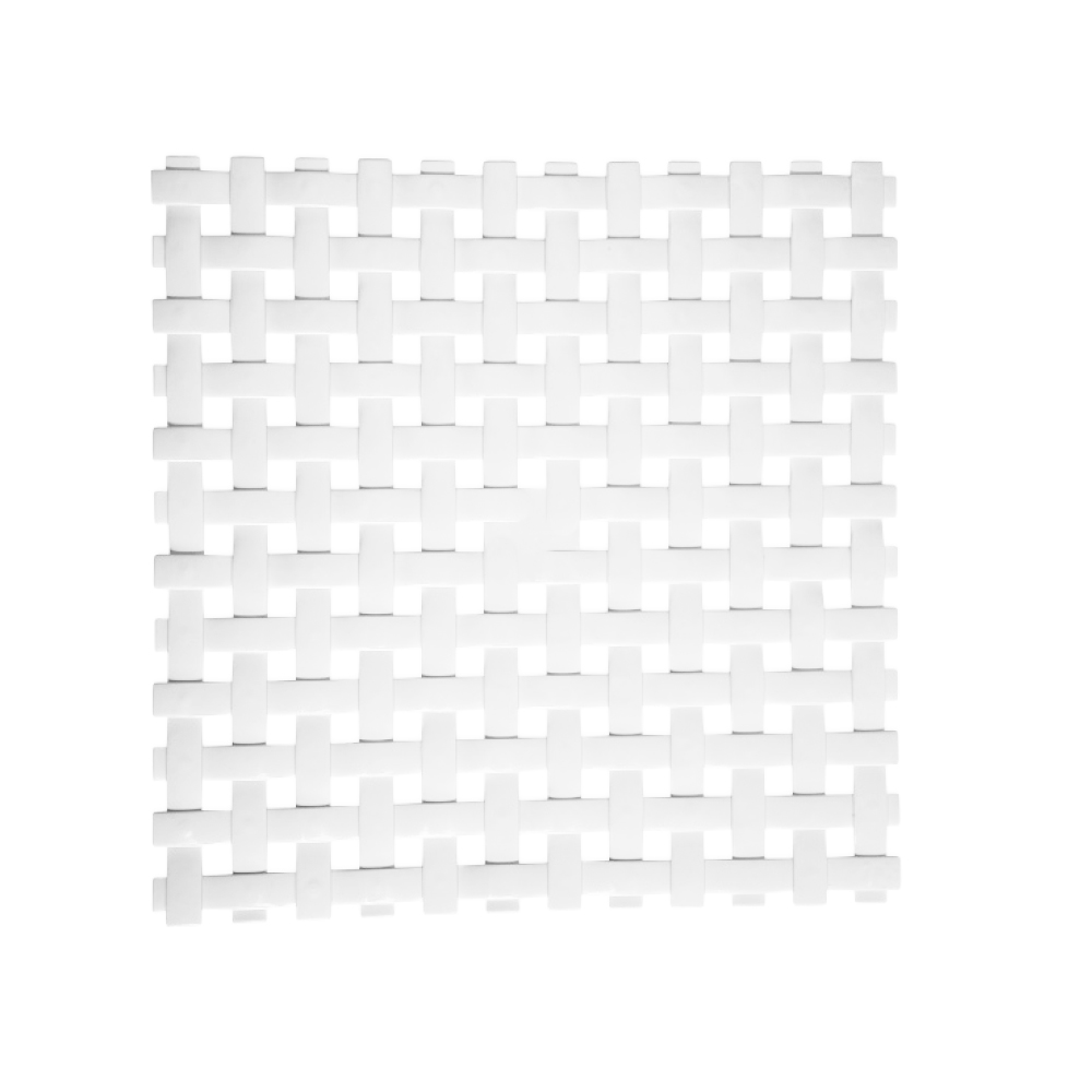 03ecad7ac6-7742-58cc-742f-018df9e4e01a Αντιολισθητικό ταπέτο PLEXO Λευκό - Image 1