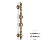 Εξαιρετική Ιταλική λαβή εξώπορτας