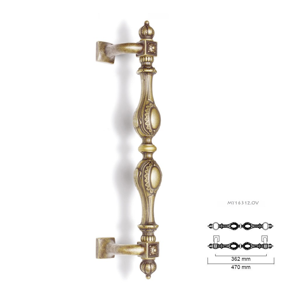 041 zermat 23-6-2019 Εξαιρετική Ιταλική λαβή εξώπορτας - Image 1