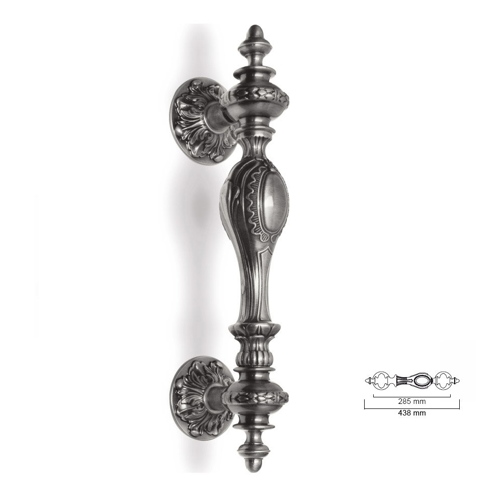 044 zermat 25-6-2019 Εξαιρετική Ιταλική λαβή εξώπορτας - Image 1