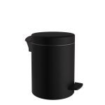 Χαρτοδοχείο 5 Lit, Soft Close – Matt Black, Pam & Co, Ø20 x H28 (cm), 05-096-403