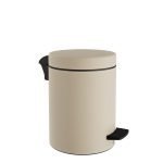 Χαρτοδοχείο 5 Lit, Soft Close – Matt Ivory, Pam & Co, Ø20 x H28 (cm), 05-096-703