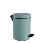 Χαρτοδοχείο 5 Lit, Soft Close – Matt Turquoise, Pam & Co, Ø20 x H28 (cm), 05-096-913