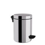 Χαρτοδοχείο 5 Lit, Soft Close – Inox, Pam & Co, Ø20 x H28 (cm), 05-136-001