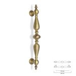 Εξαιρετική Ιταλική λαβή εξώπορτας