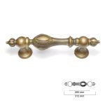 Εξαιρετική Ιταλική λαβή εξώπορτας - Image 2