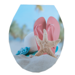 Κάλυμμα λεκάνης Polyresin 36x43 cm