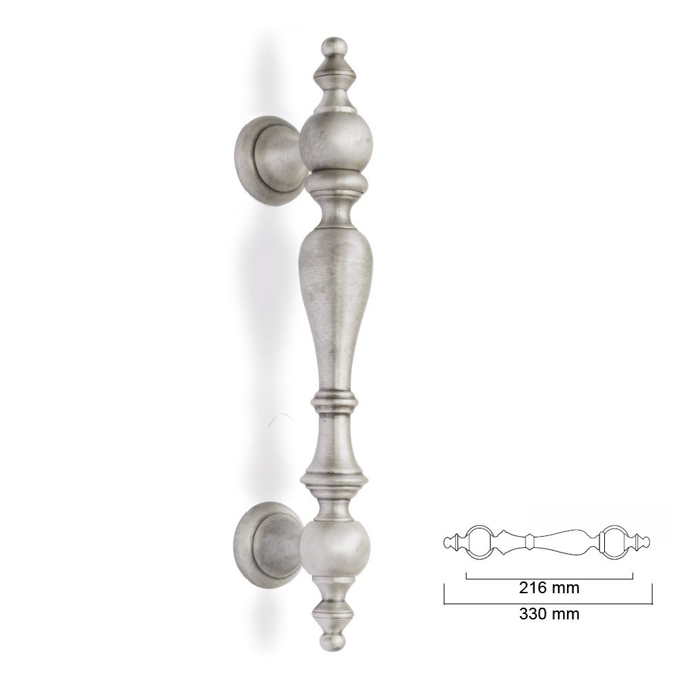 058 zermat vinci 1-7-2019 Εξαιρετική Ιταλική λαβή εξώπορτας - Image 1