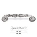 Εξαιρετική Ιταλική λαβή εξώπορτας