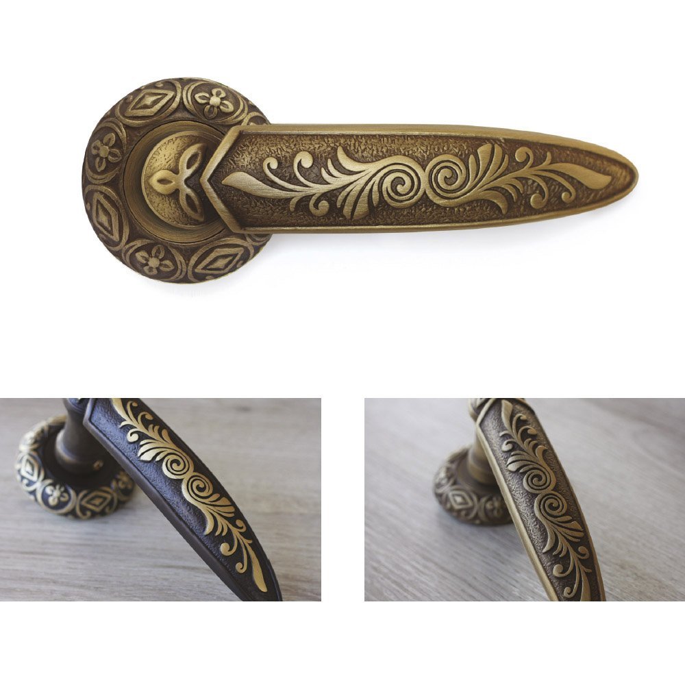 070 zermat 16-7-2019 Εξαιρετική Ιταλική λαβή εξώπορτας - Image 1