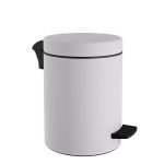 Χαρτοδοχείο 8 Lit, Soft Close – Matt White, Pam & Co, Ø23 x H32 (cm), 08-500-033