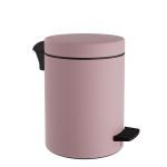 Χαρτοδοχείο 8 Lit, Soft Close – Matt Pink, Pam & Co, Ø23 x H32 (cm), 08-500-303