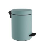 Χαρτοδοχείο 8 Lit, Soft Close – Matt Turquoise, Pam & Co, Ø23 x H32 (cm), 08-500-913