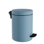 Χαρτοδοχείο 8 Lit, Soft Close – Matt Ciel, Pam & Co, Ø23 x H32 (cm), 08-500-923