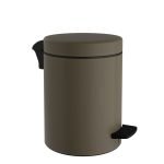 Χαρτοδοχείο 8 Lit, Soft Close – Matt Light Bronze, Pam & Co, Ø23 x H32 (cm), 08-500-963
