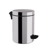 Χαρτοδοχείο 8 Lit,  Soft Close – Inox, Pam & Co, Ø23 x H32 (cm), 08-501-001