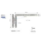 Γωνιακό Μάσκουλο ανοξείδωτο 316 Ζωγομετάλ 0311