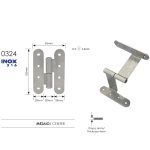 Μεσαίο Μάσκουλο ανοξείδωτο 316 Ζωγομετάλ 0324