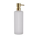 Επαγγελματικό Dispenser, 650ml – Brushed Gold, Pam & Co, Ø7 x H25 (cm), 100-023