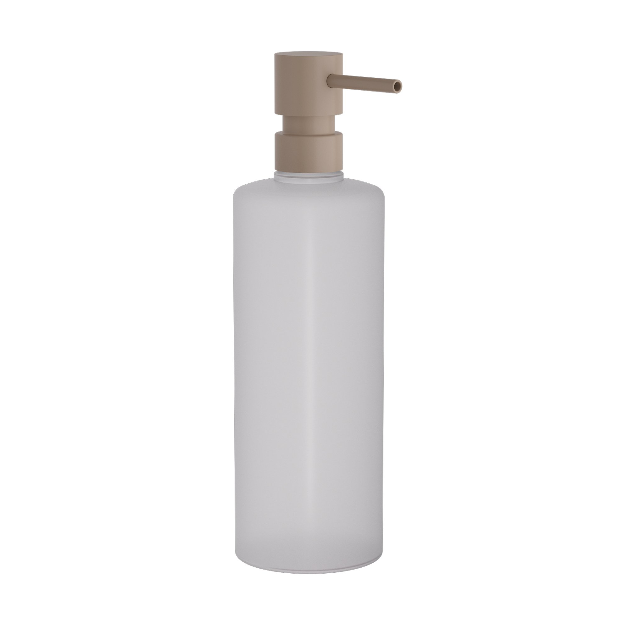 100-103 Επαγγελματικό Dispenser, 650ml – Matt Beige, Pam & Co, Ø7 x H25 (cm), 100-103 - Image 1