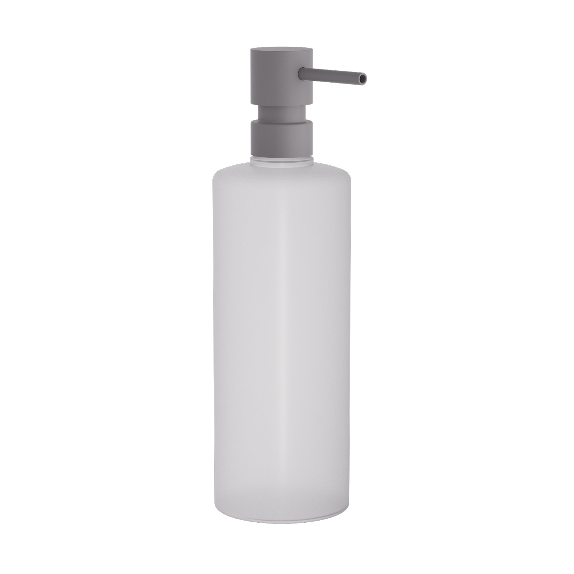 100-163 Επαγγελματικό Dispenser, 650ml – Matt Concrete Grey, Pam & Co, Ø7 x H25 (cm), 100-163 - Image 1