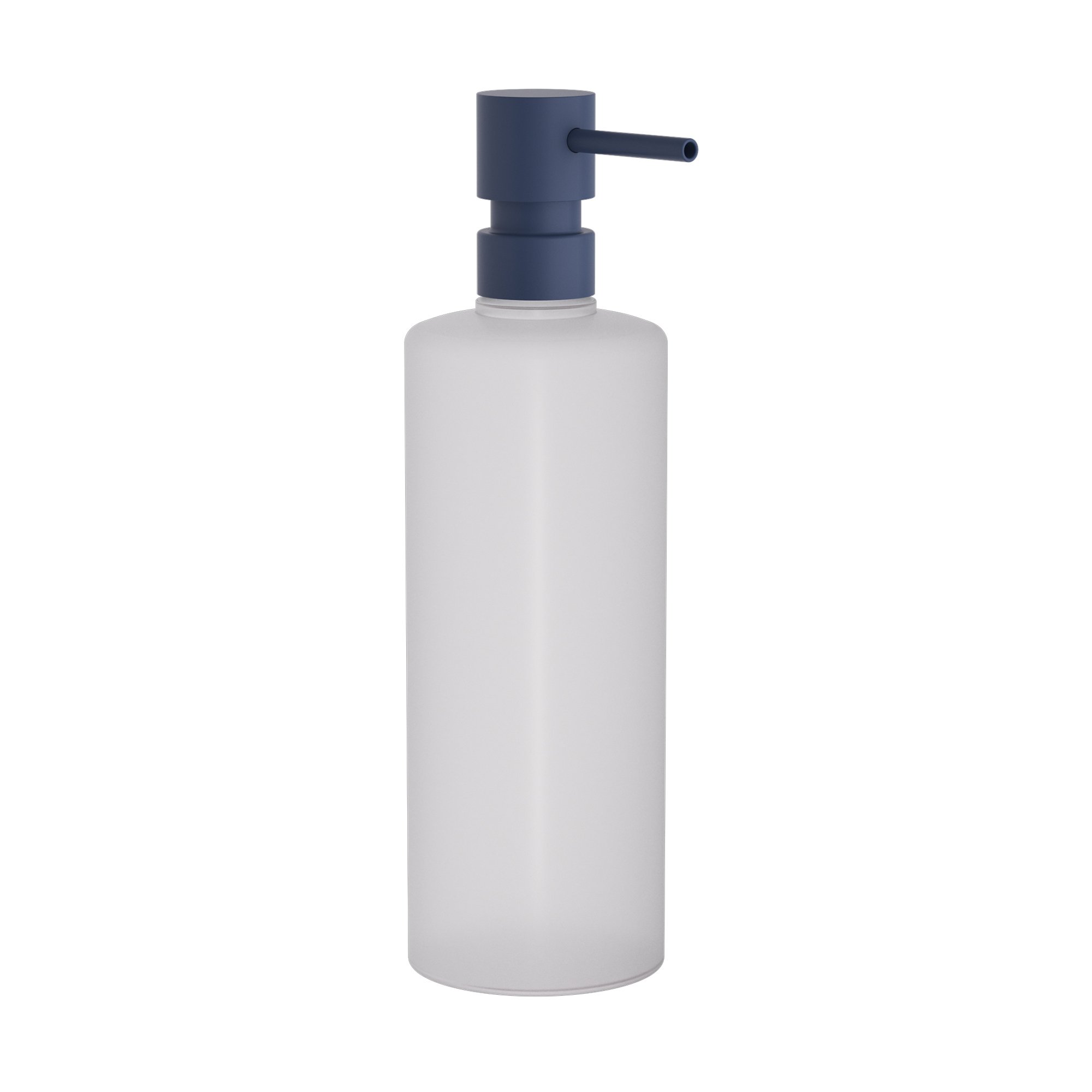 100-203 Επαγγελματικό Dispenser, 650ml – Matt Navy Blue, Pam & Co, Ø7 x H25 (cm), 100-203 - Image 1