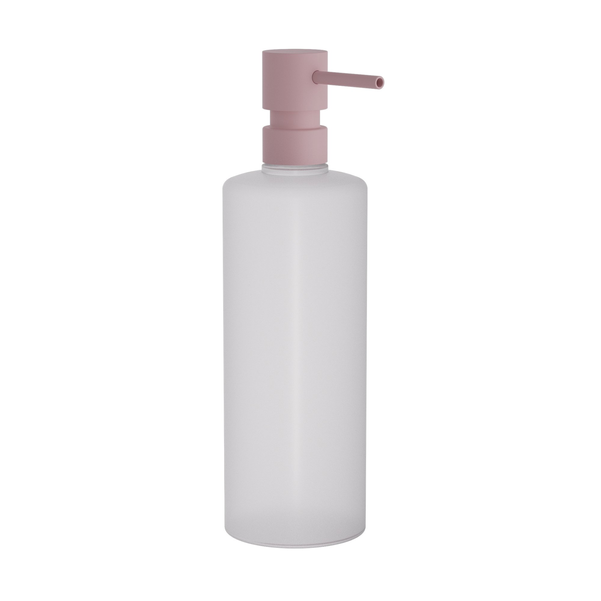 100-303 Επαγγελματικό Dispenser, 650ml – Matt Pink, Pam & Co, Ø7 x H25 (cm), 100-303 - Image 1
