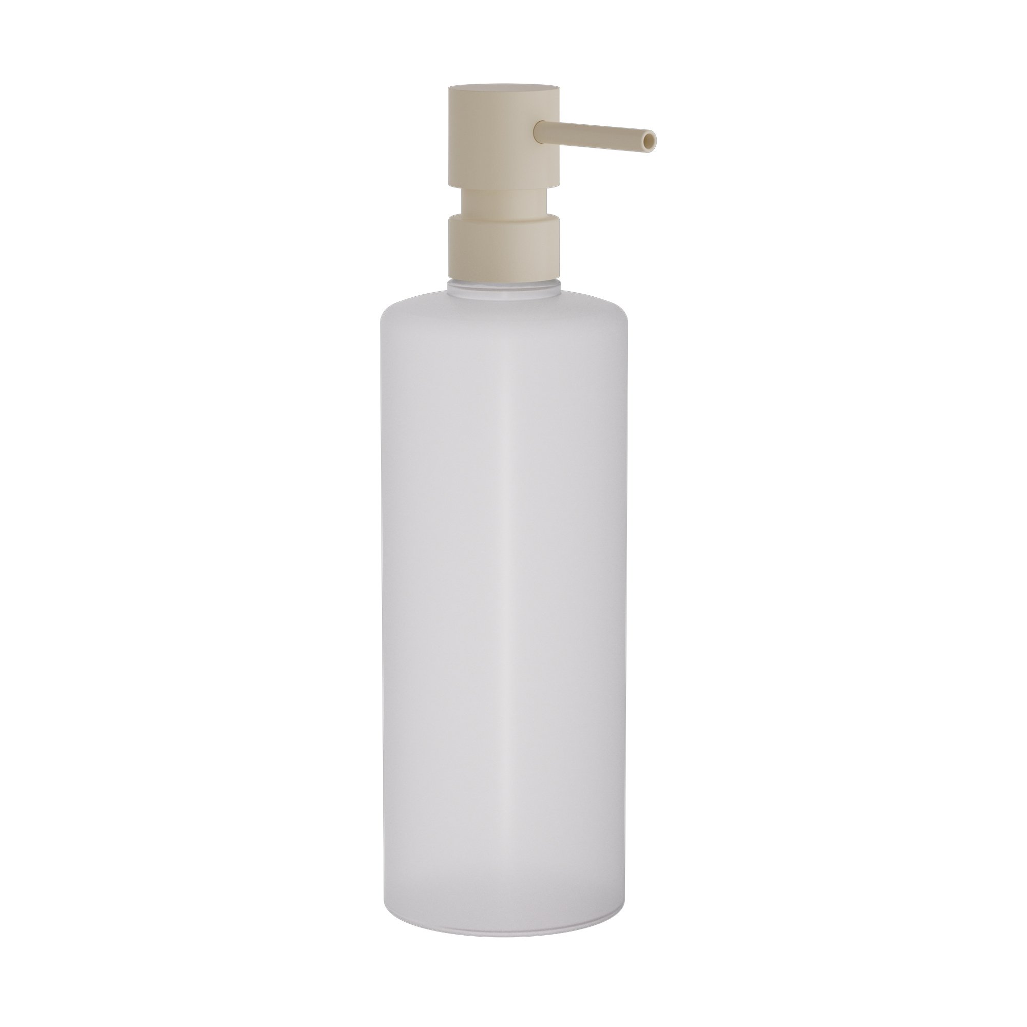 100-703 Επαγγελματικό Dispenser, 650ml – Matt Ivory, Pam & Co, Ø7 x H25 (cm), 100-703 - Image 1