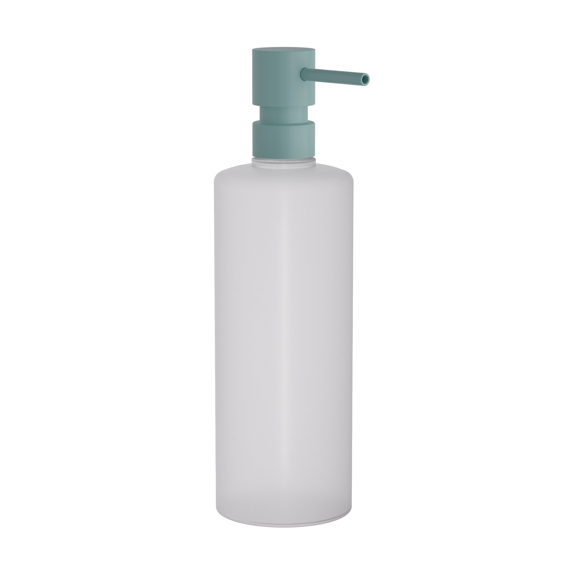 100-913 Επαγγελματικό Dispenser, 650ml – Matt Turquoise, Pam & Co, Ø7 x H25 (cm), 100-913 - Image 1