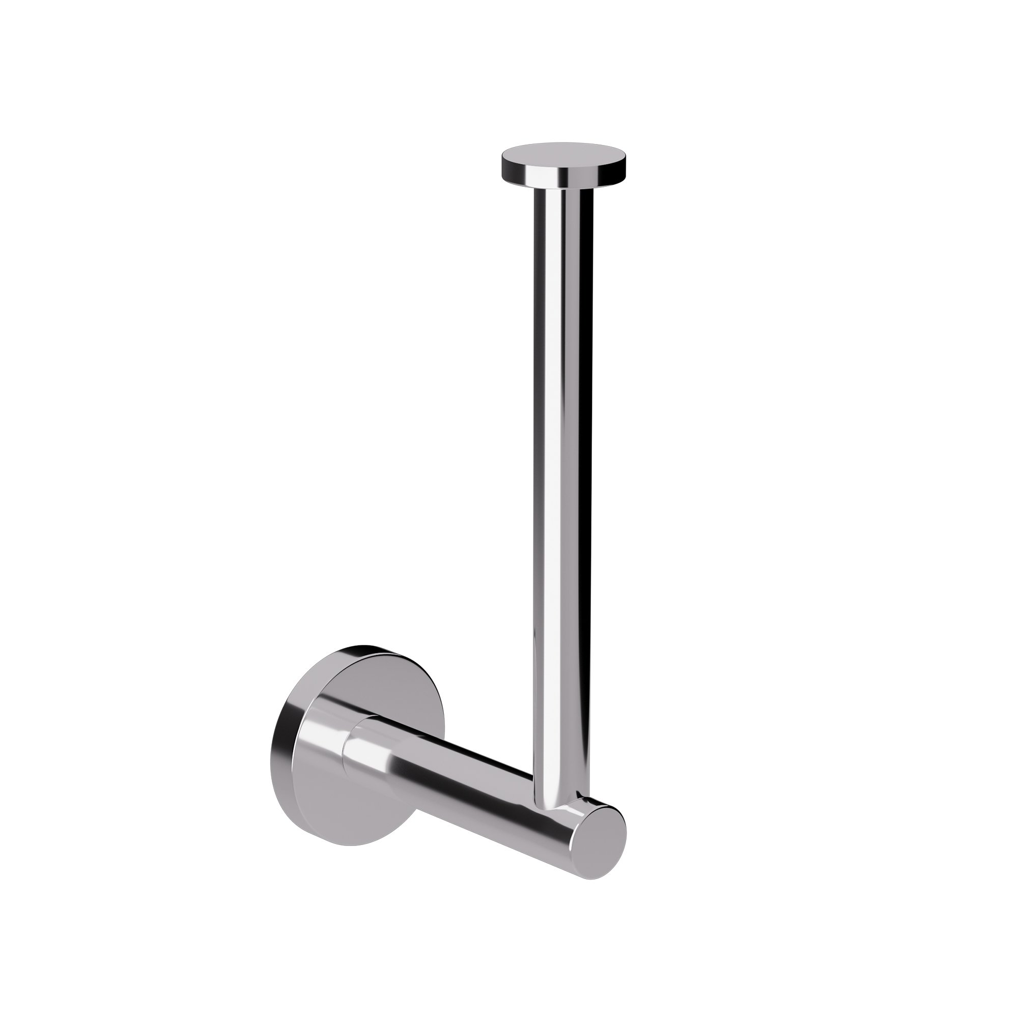 102-001 Χαρτοθήκη Εφεδρική – Chrome, Pam & Co, W5 x D5 x H17 (cm), 102-001 - Image 1