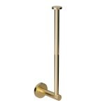 Χαρτοθήκη Εφεδρική (2 θέσεων) – Brushed Brass, Pam & Co, W5 x D5 x H29 (cm), 103-023